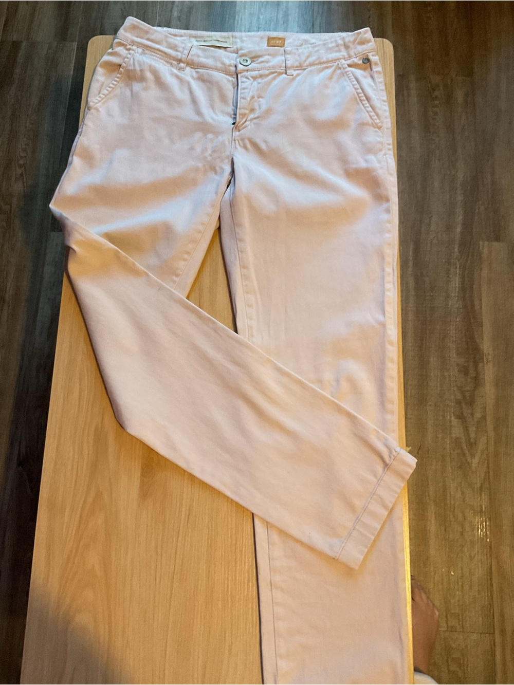 Pilcro and the Letterpress Pale Pink Women's Chinos